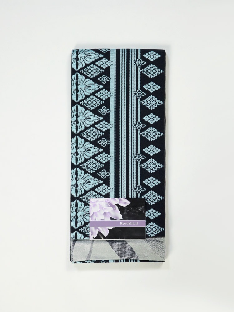 半巾帯 花菱／飛鶴 日本製