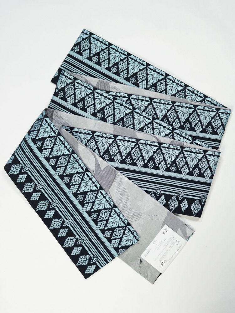 半巾帯 花菱／飛鶴 日本製