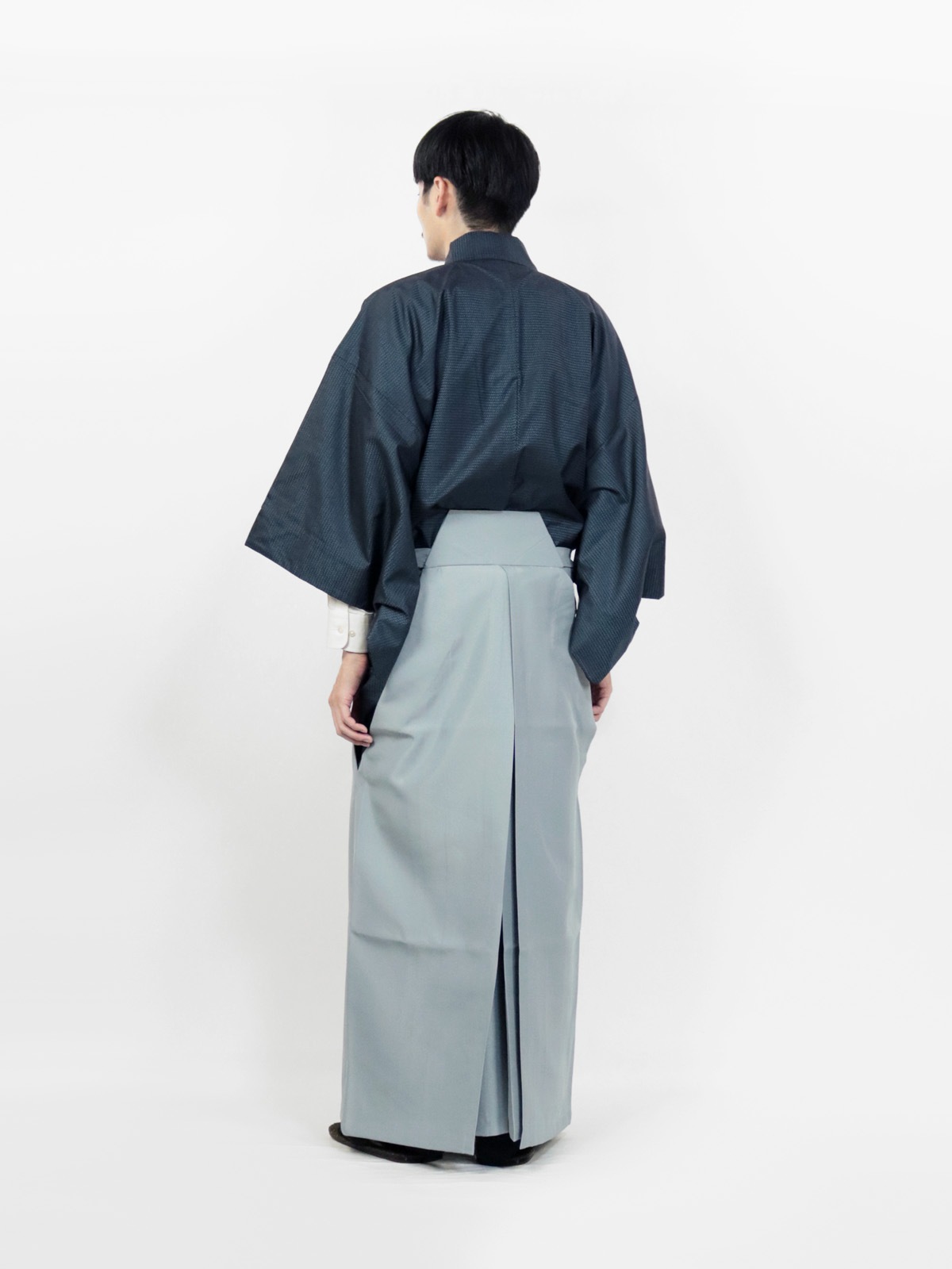 洗える馬乗り袴 グレー