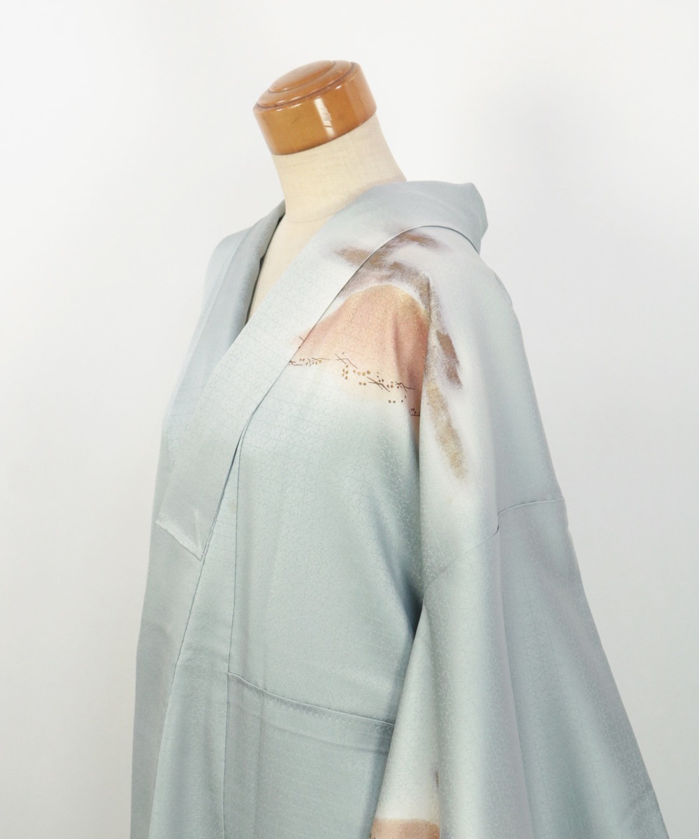 【リユース】訪問着：遠山ぼかし文様／2504071