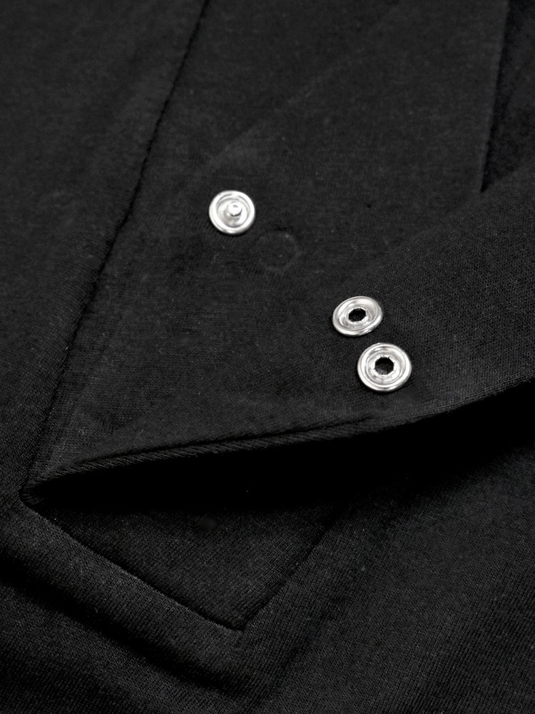 Tシャツ襦袢 ブラック