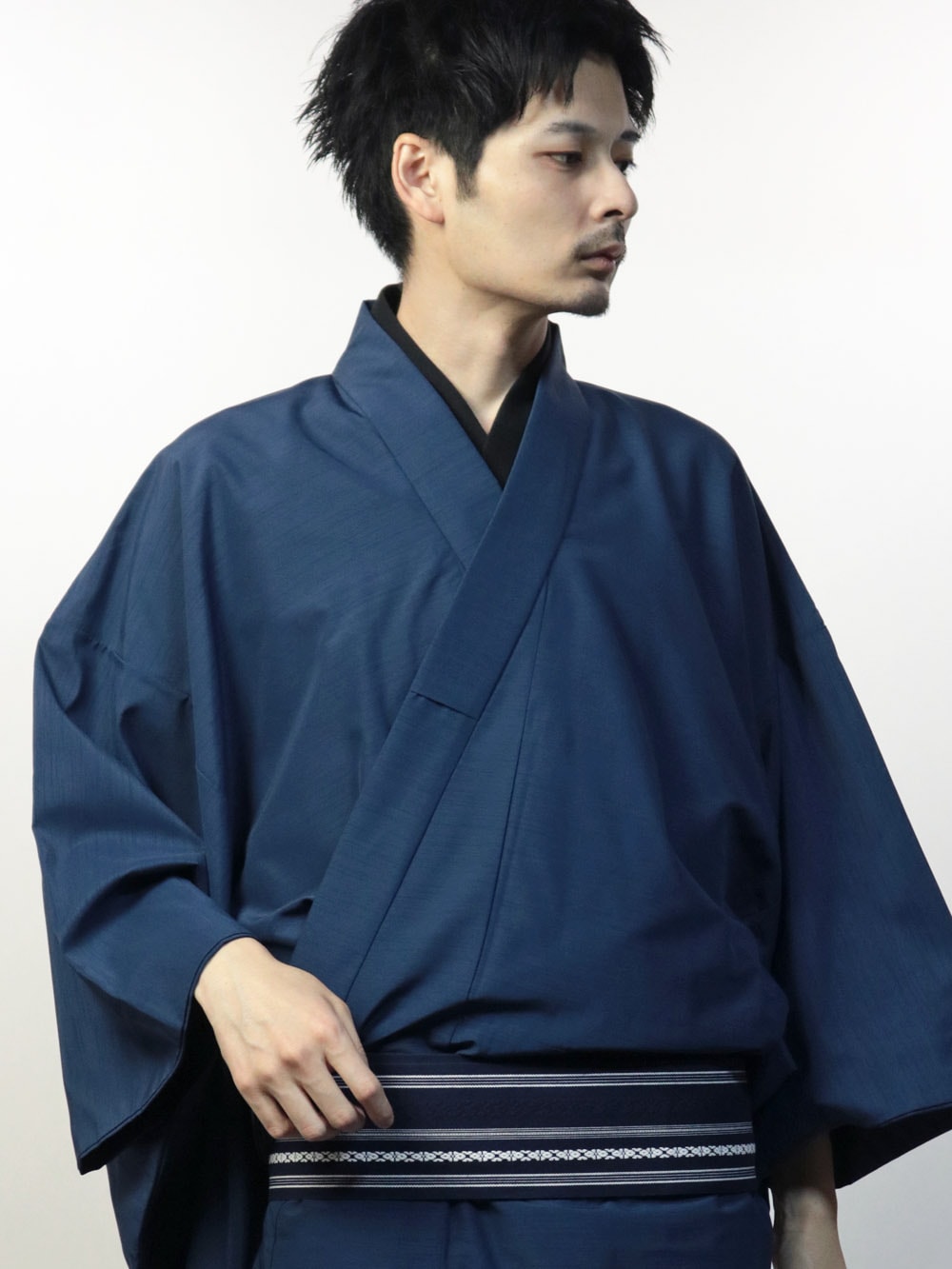 Tシャツ襦袢 ブラック