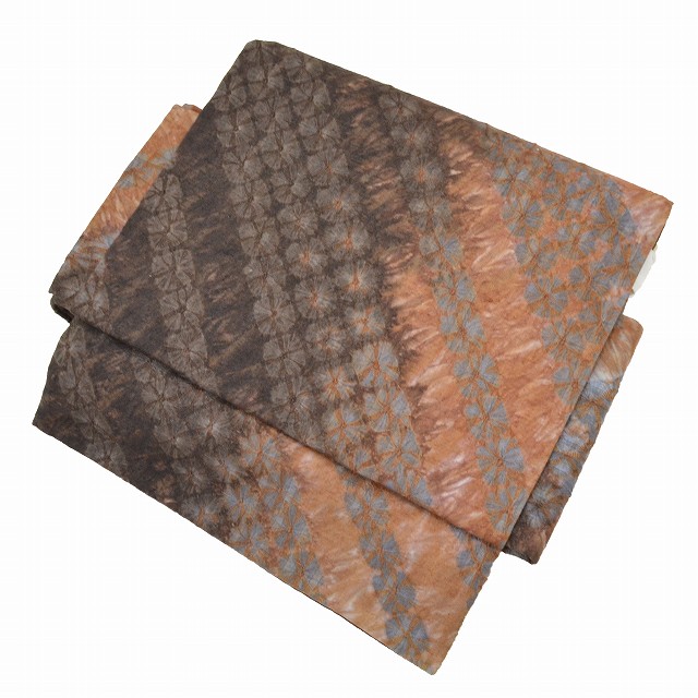 未使用　正絹袋帯　作り帯　ワンタッチ帯　絞り袋帯　匿名配送 未使用正絹袋帯作り帯ワンタッチ帯絞り袋帯匿名配送