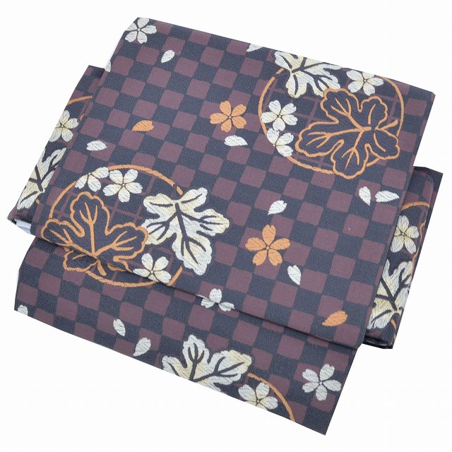 月末月初☆15%OFF／袋帯 作り帯 正絹 仕立て上がり 二重太鼓 簡単