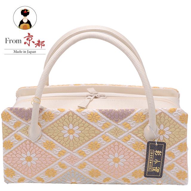 バッグ 単品 和装バッグ 日本製 彩小径 IROKOMICHI 東京浅草製 THB22-1-4 河合美術 利休バッグ 洋装 和装 着物 和装小物 京都 フォーマル 礼装用 訪問着 色無地 お茶会 お召 きもの お洒落 通年 skf0199-bob80 着物 通販
