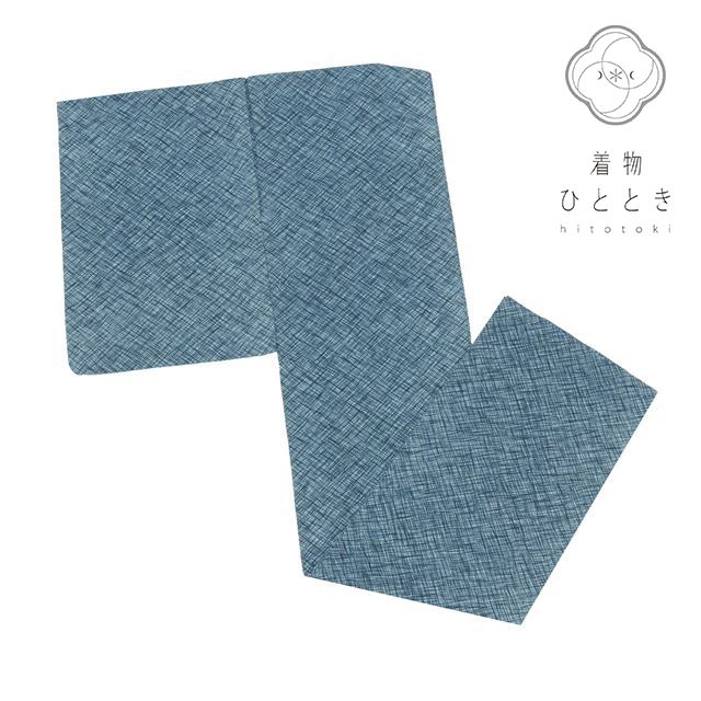 浴衣 男性用 単品 化繊 リサイクル浴衣 メンズ 裄65cm 身丈140cm M 紺色系 菱文様 美品 tt0407b 着物 通販