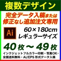 60��180cm 40���49�� �ե륫�顼�Τܤ�� �������ǡ�������&�ɲ���ʸ���ѡ��ǥ�������Ȥ߹�碌��ͳ