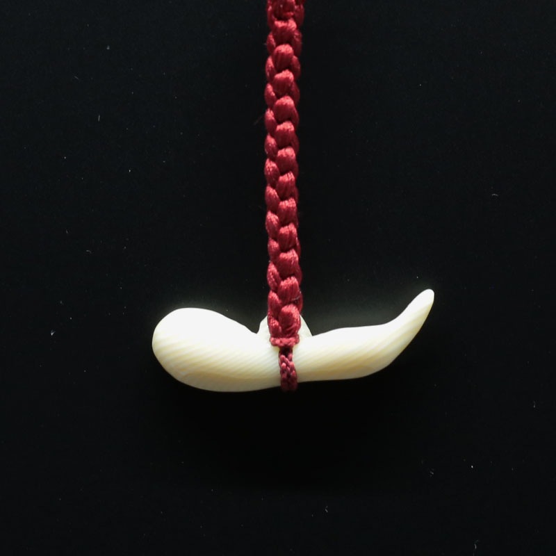 根付,帯飾り/ストラップ/ひょうたん/和装小物/象牙調/全長:約12cm  