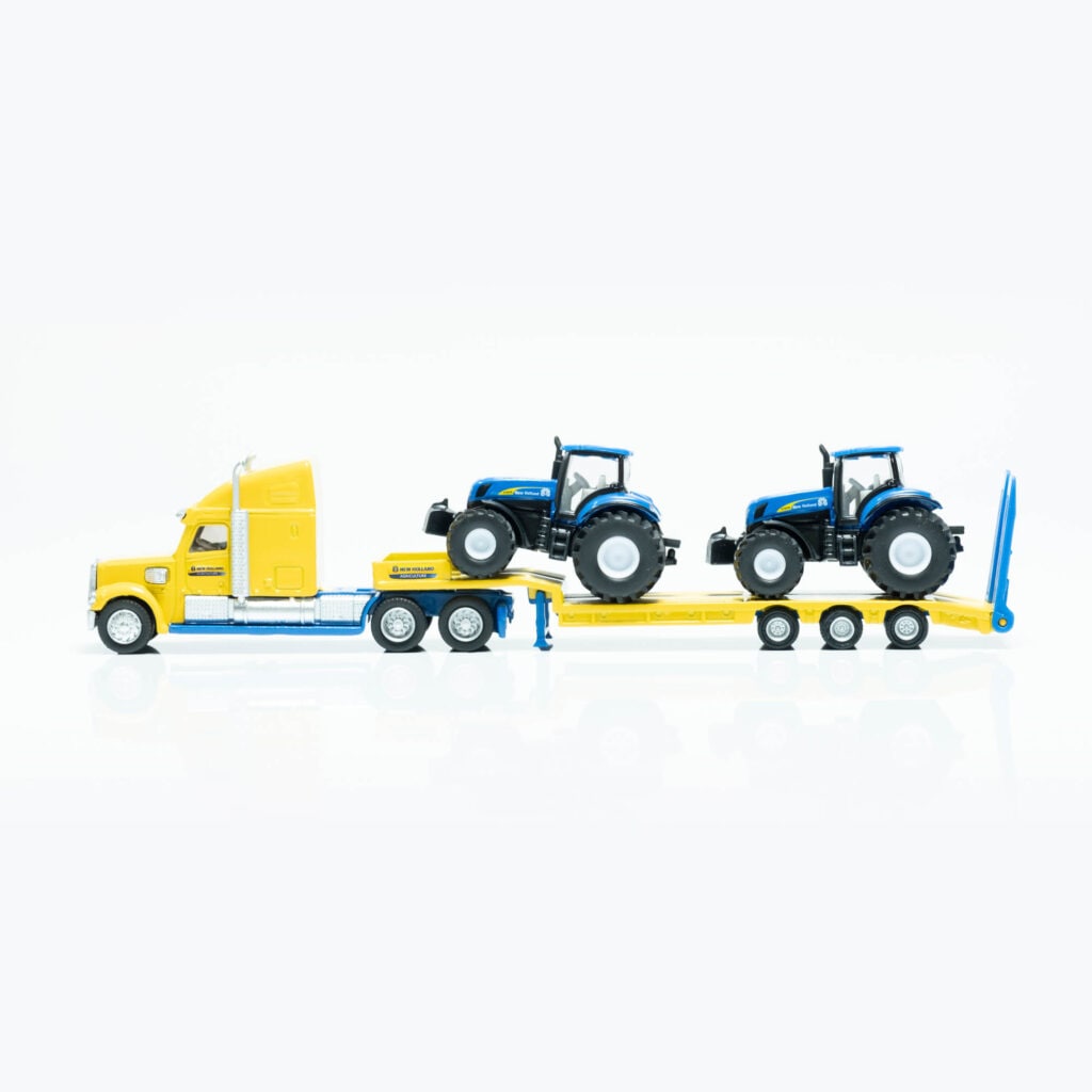 SK1805 New holland トレーラー トラクター2台積載 1/87ｽｹｰﾙ | 小物
