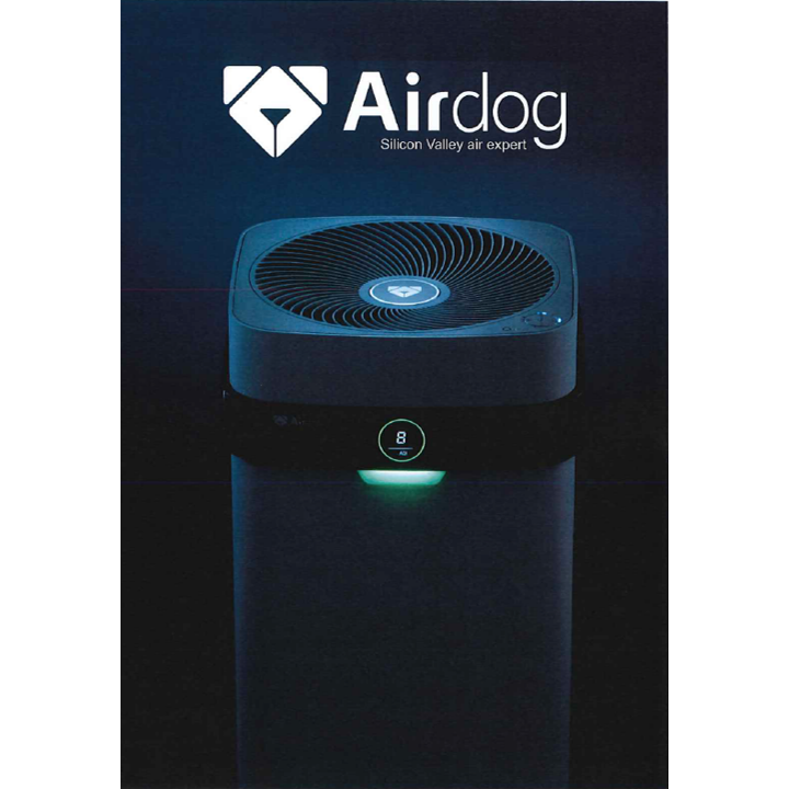 家電 airdog X3D 公式】Airdog | Airdog X3D｜マットブラック(H56×D26×W27㎝ マット