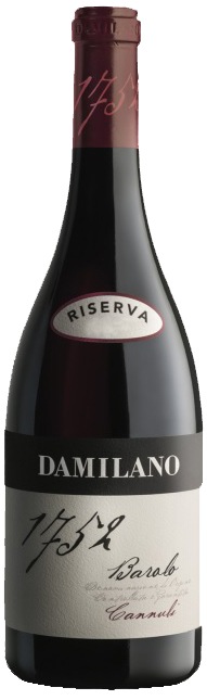 ダミラノ バローロ・リゼルヴァ・カンヌービ1752 2016 | イタリア