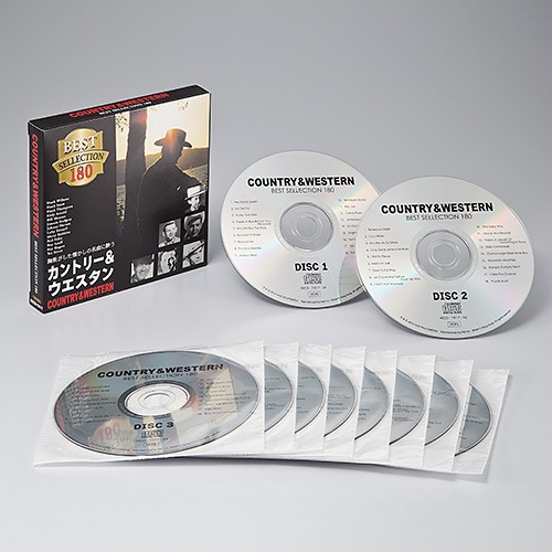 カントリー＆ウエスタン CD10枚組180曲 映像と音の友社限定商品