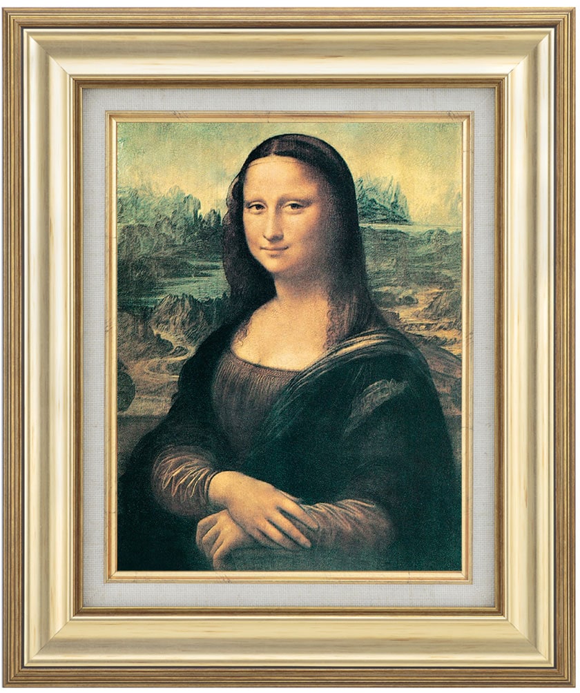 複製名画　ダ・ヴィンチ「モナリザ」（SMサイズ）【ポイント５％還元中】|複製名画　ゴッホ、モネなど海外画家をご紹介|アートの友社