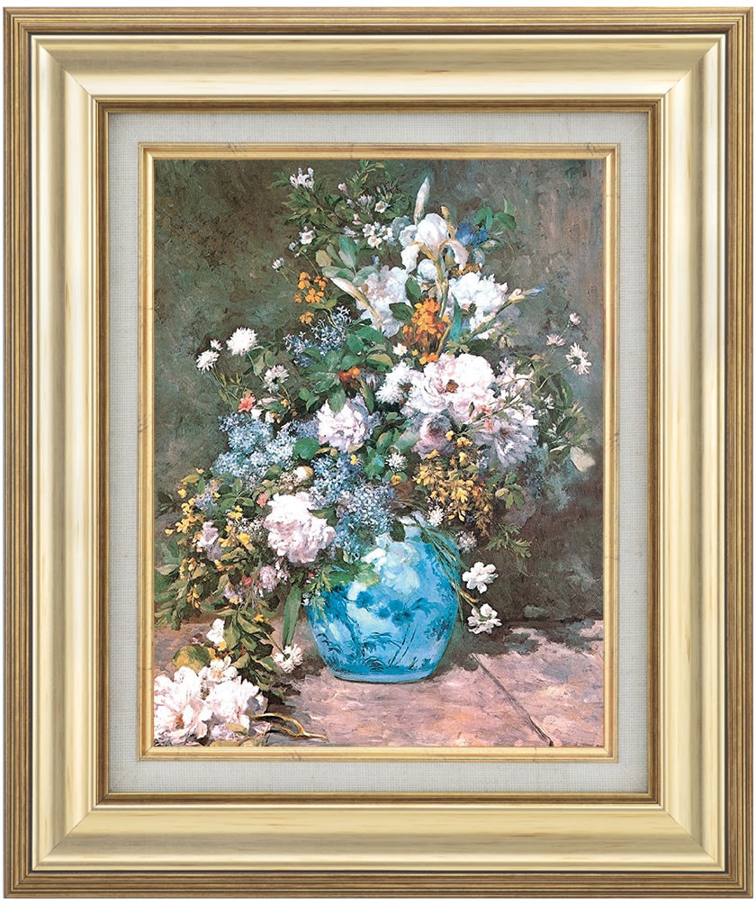 複製名画　ルノワール「春の花」（SMサイズ）【ポイント５％還元中】|複製名画　ゴッホ、モネなど海外画家をご紹介|アートの友社