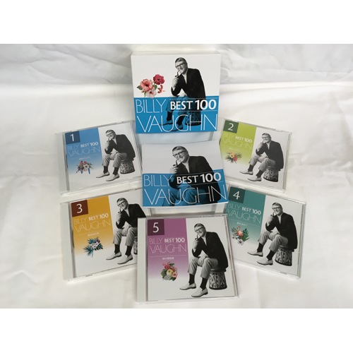 ビリー・ヴォーン ベスト100 CD5枚組 : 映像と音の友社 映音 えいおと