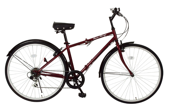 クラシックミムゴ 700C折畳クロスバイク 6段ギア FDB700C6S