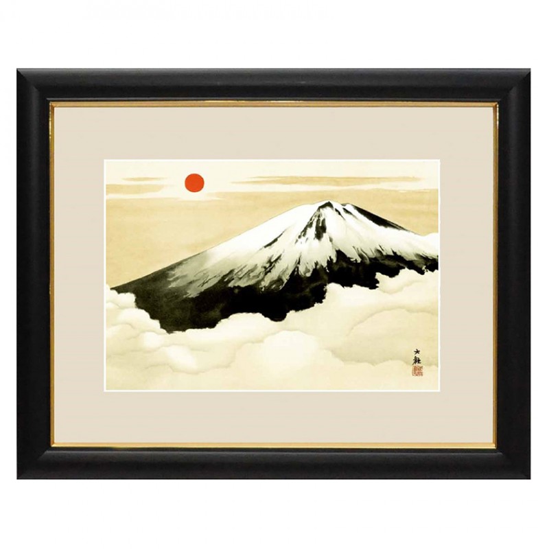 【複製】横山大観/富士図/工芸品/掛軸☆宝船☆AA-861 複製】横山大観/富士図/工芸品/掛軸/名家伝来/AA-861 - メルカリ