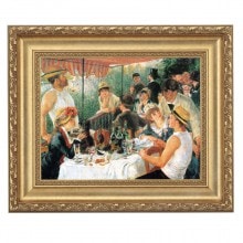 ルノワール「船上の昼食会」 4号サイズ 立体複製名画 美術品 レプリカ|複製名画　ゴッホ、モネなど海外画家をご紹介|アートの友社