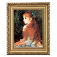 ルノワール「少女イレーヌ」 4号サイズ 立体複製名画 美術品 レプリカ【ポイント５％還元中】|複製名画　ゴッホ、モネなど海外画家をご紹介|アートの友社