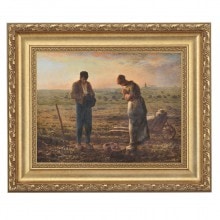 ミレー「晩鐘」 4号サイズ 立体複製名画 美術品 レプリカ|複製名画　ゴッホ、モネなど海外画家をご紹介|アートの友社