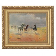 アルボー「荒野の群馬」 4号サイズ 立体複製名画 美術品 レプリカ【ポイント５％還元中】|複製名画　ゴッホ、モネなど海外画家をご紹介|アートの友社