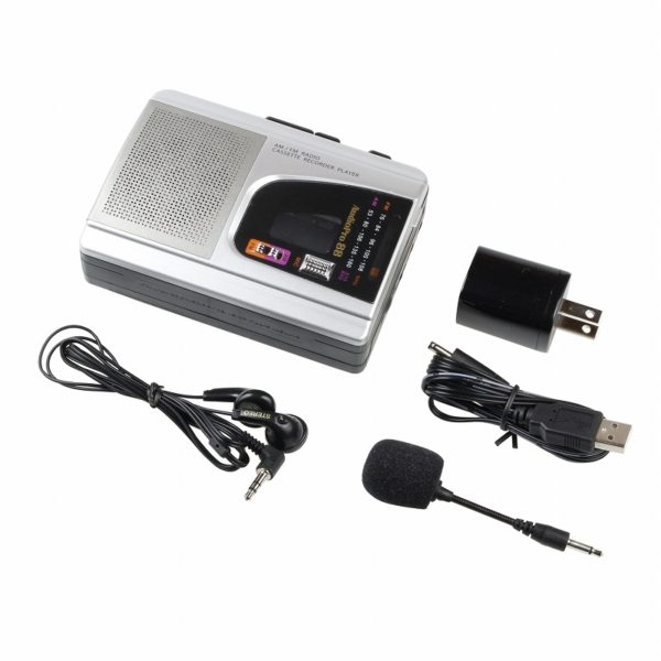 大型集音マイク付きミニラジカセ WM-868 : ラジカセ ラジオ カセット