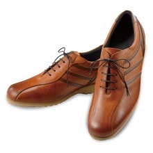 ヒールアップレザースニーカー （ブラック / ブラウン / ホワイト） 5.0cmUP シークレットシューズ|シークレットシューズ カジュアル スニーカー|ダンディクラブ