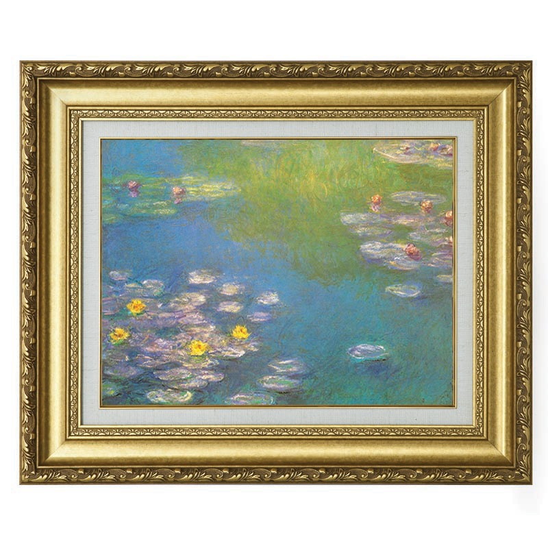 モネ 「睡蓮」 6号 西洋絵画 立体複製画 000000012490.jpg