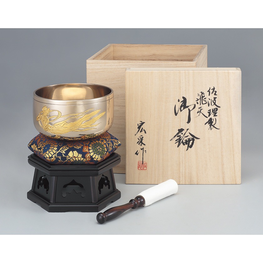砂張御鈴 さはりおりん 「飛天（ひてん）」 3.5寸【ポイント5％還元中 