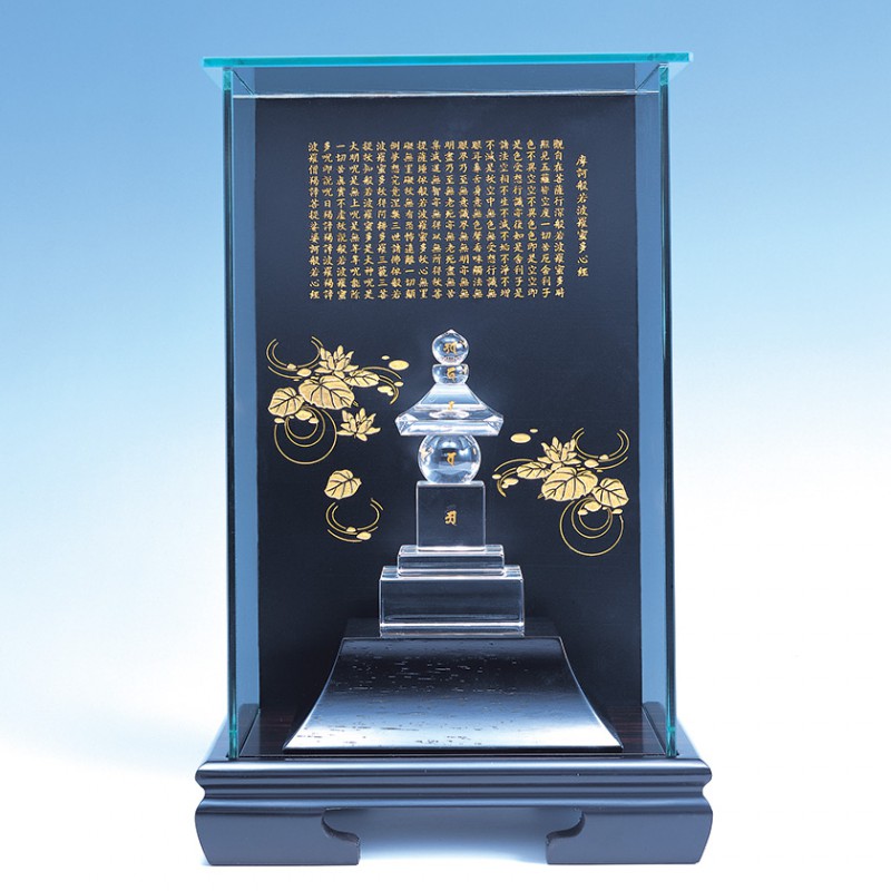 水晶五輪塔 すいしょうごりんとう 美術品 仏具　工芸品 水晶五輪塔 すいしょうごりんとう 美術品 工芸品 : アートの友社 水晶