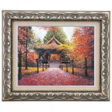 肉筆油彩画 京都三千院 澤井 進 F10号 美術品 絵画【ポイント５％還元中】|絵画　有名肉筆油彩画　代表画|アートの友社