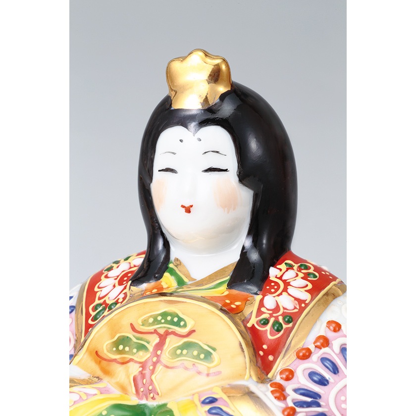 九谷焼雛人形」 九谷陶幸 : ホーリ通信 (熟年時代 アートの友