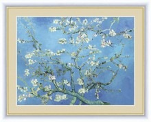 高精細複製名画 ゴッホ「花咲くアーモンドの枝」（4号）【ポイント５％還元中】|複製名画　ゴッホ、モネなど海外画家をご紹介|アートの友社
