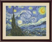 高精細複製名画 ゴッホ「星月夜」（4号）【ポイント５％還元中】|複製名画　ゴッホ、モネなど海外画家をご紹介|アートの友社