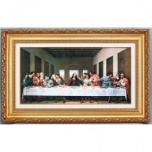 世界の名画 ダ・ヴィンチ 美術品 インテリア 印刷 アート 最後の晩餐 Amazon.co.jp: 版画 絵画 名画 最後の晩餐(1498) レオナルド・ダ