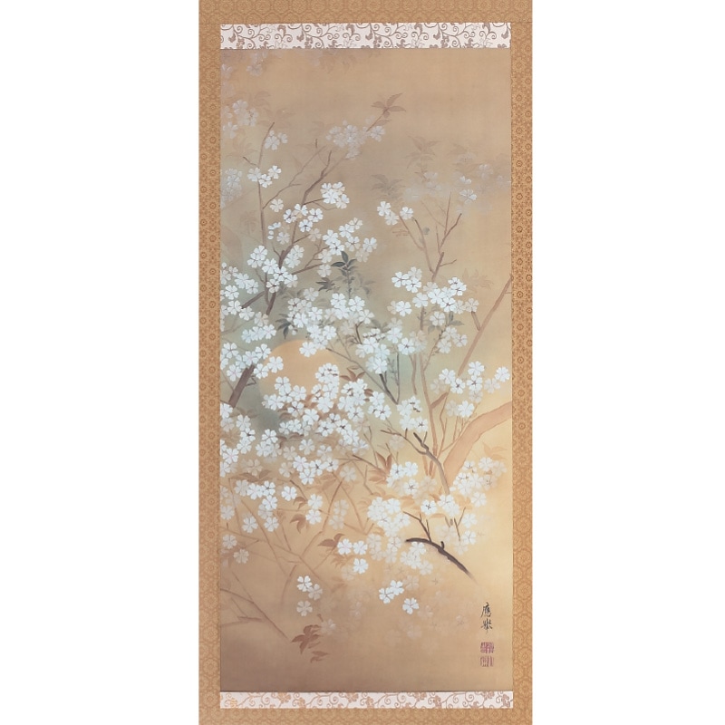 純粋な手描きの絵画 花 応接間掛画 玄関飾り 廊下壁画松下真也出品3 純粋な手描きの絵画 花 応接間掛画 玄関飾り 廊下壁画松下真也出品