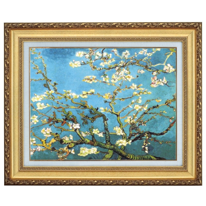ゴッホ 花咲くアーモンドの枝 10号 立体複製名画 美術品