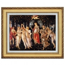 ボッティチェリ プリマヴェーラ 10号 立体複製名画 美術品 レプリカ