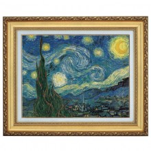 ゴッホ 星月夜 10号 立体複製名画 美術品 レプリカ【ポイント５％還元中】|複製名画　ゴッホ、モネなど海外画家をご紹介|アートの友社