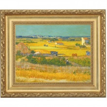 立体複製名画 ゴッホ「クロー平野の収穫風景」4号|複製名画　ゴッホ、モネなど海外画家をご紹介|アートの友社