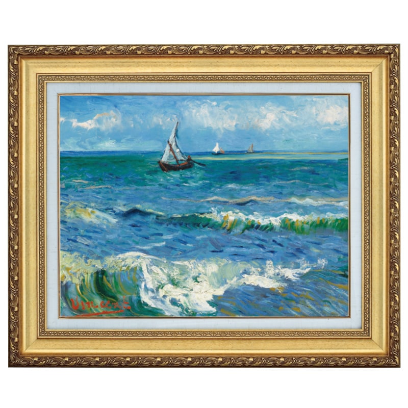 フィンセント・ファン・ゴッホ　サントマリドラメール複製画 000000016497_7rabV4f.jpg