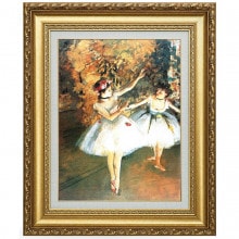 ドガ 「舞台の踊り子」 4号 立体複製名画 【5％ポイント還元中