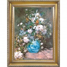 立体複製名画 ルノワール「春の花」 20号|複製名画　ゴッホ、モネなど海外画家をご紹介|アートの友社
