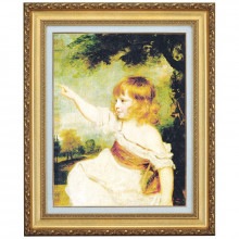 立体複製名画 レノルズ「マスター・ヘア」 4号【ポイント５％還元中】|複製名画　ゴッホ、モネなど海外画家をご紹介|アートの友社