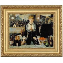 マネ フォリー・ベルジェールのバー 10号 立体複製名画 美術品