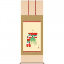 掛け軸 上村松園 『 新蛍 』 美人画 名品 複製 希少 茶道具 掛軸 新品 掛け軸 上村松園 『 新蛍 』 美人画 名品 複製 希少 茶道具 掛軸