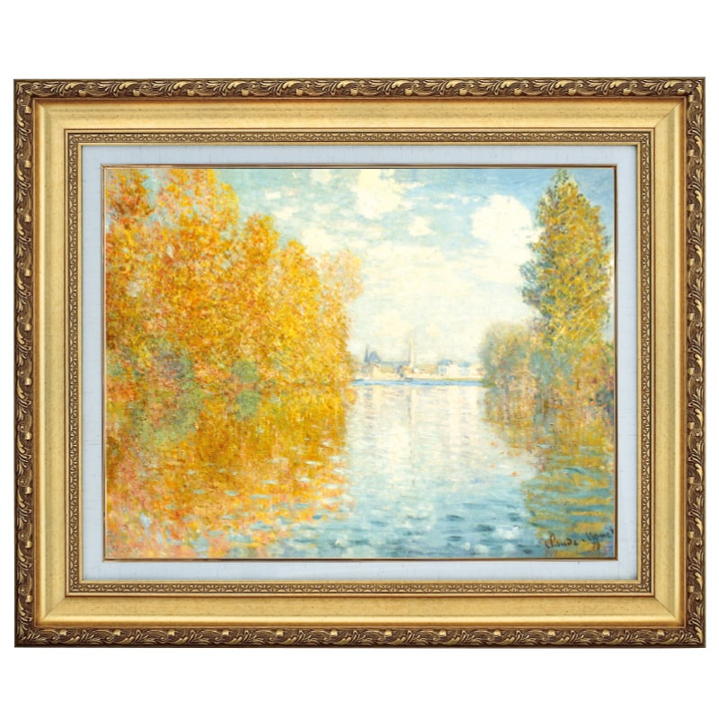 モネ 「秋のアルジャントゥイユ」 10号 立体複製名画 【5％ポイント