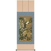 伊藤若冲　動植綵絵 桃花小禽図 掛軸 美術品 インテリア レプリカ グッズ - アートの友社|複製 掛軸 横山大観・伊藤若冲など日本画をご紹介|アートの友社