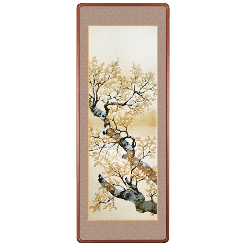 美品 掛け軸 横山大観筆 緑雨図 花鳥 名画 美品 掛け軸 横山大観筆 緑雨図 花鳥 名画 美品 掛け軸 横山大観