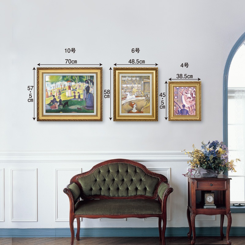 モネ 「ヴェトゥイユ」 6号 立体複製名画【ポイント5％還元中